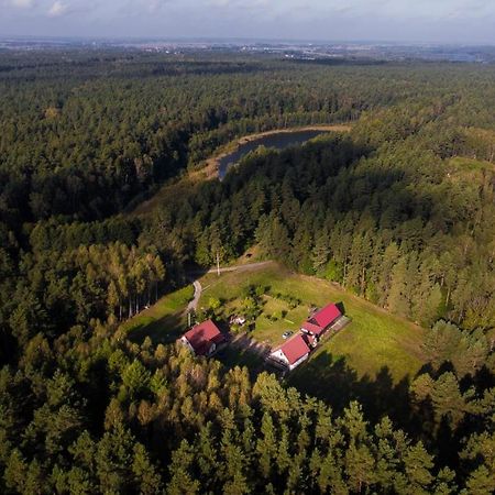 Pokoje w lesie Miłomłyn Exteriér fotografie