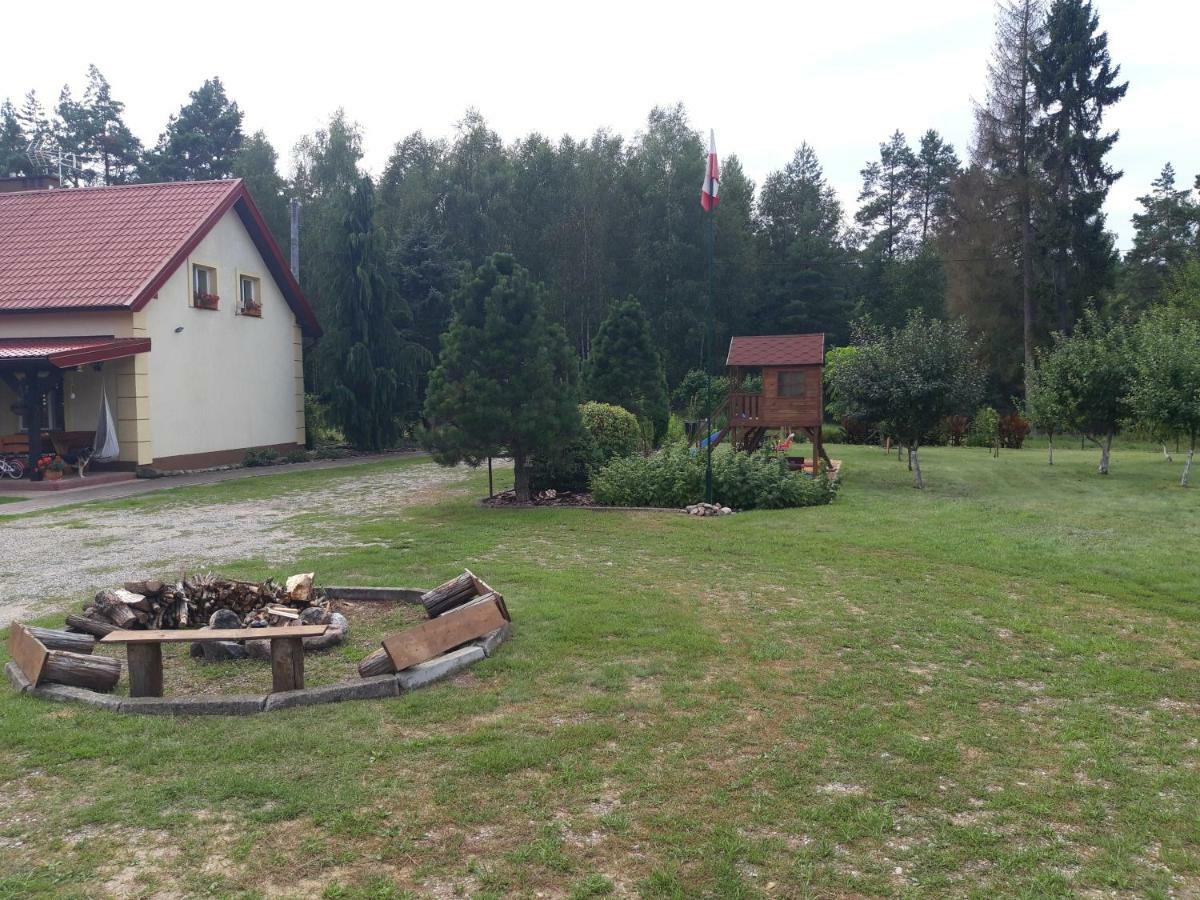 Pokoje w lesie Miłomłyn Exteriér fotografie